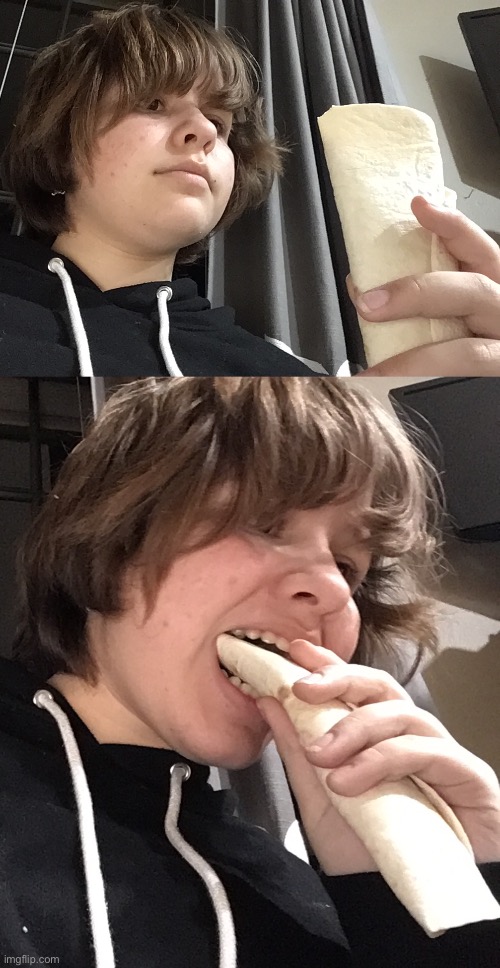 PB & J burrito | image tagged in dunno this might be a food sin | made w/ Imgflip meme maker