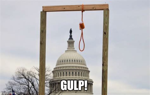 pence rats on trump | GULP! | image tagged in mike pence | made w/ Imgflip meme maker