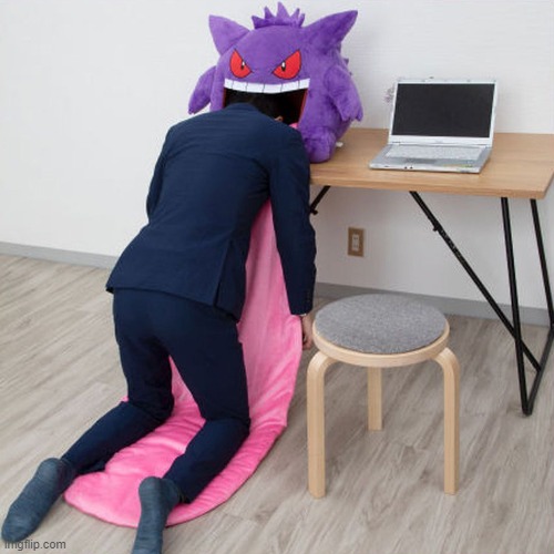 GENGAR NO (found on google) | image tagged in was that the bite of 87 | made w/ Imgflip meme maker