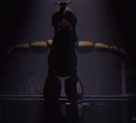 chica t pose Blank Meme Template