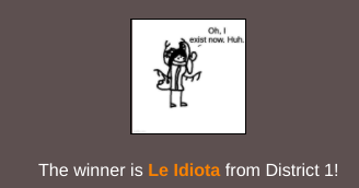 Aaand she wins Blank Meme Template