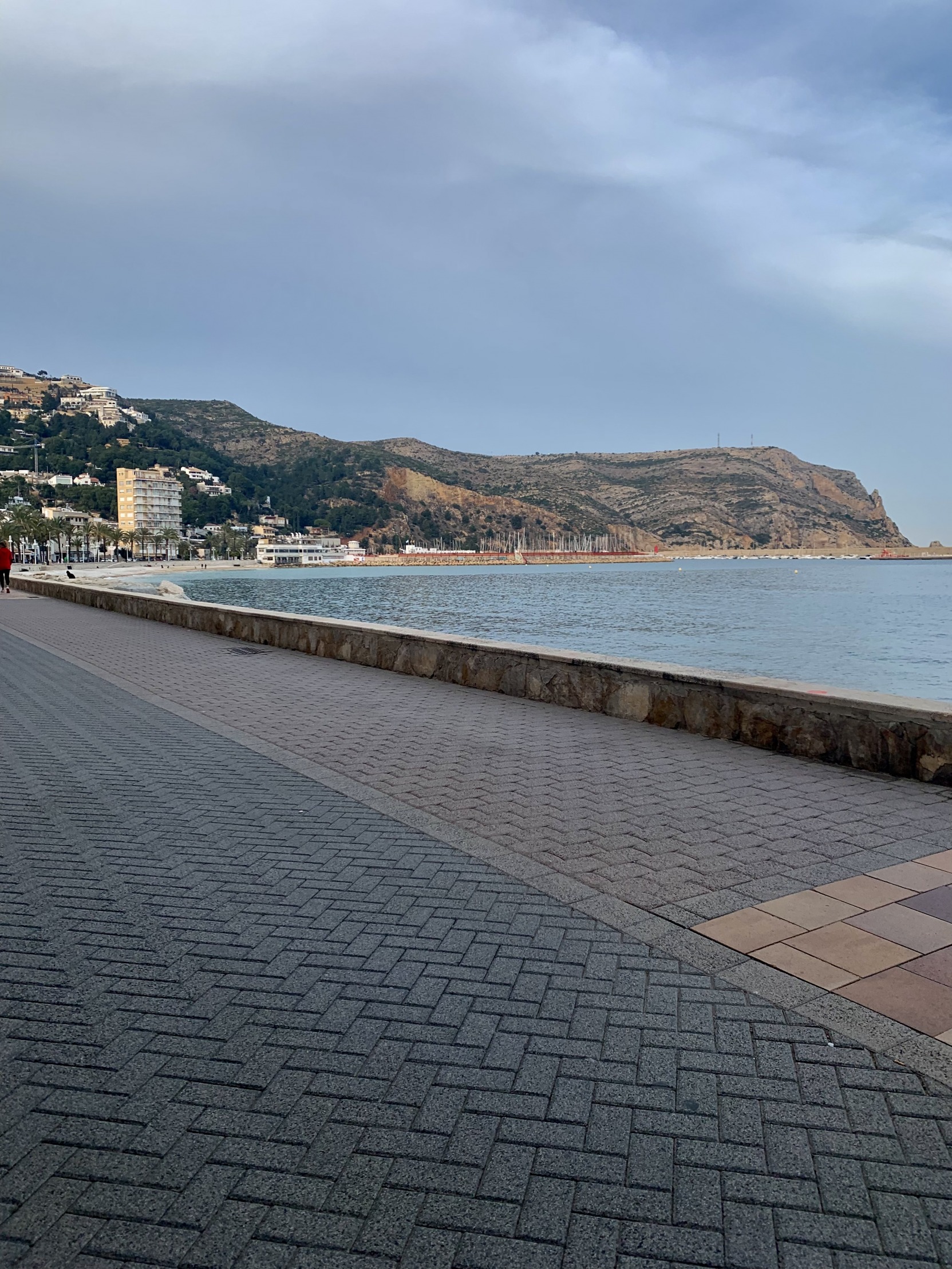 High Quality Javea Spain sea walk Blank Meme Template