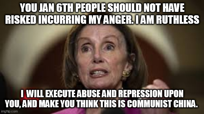 Pelosi Warning - Imgflip