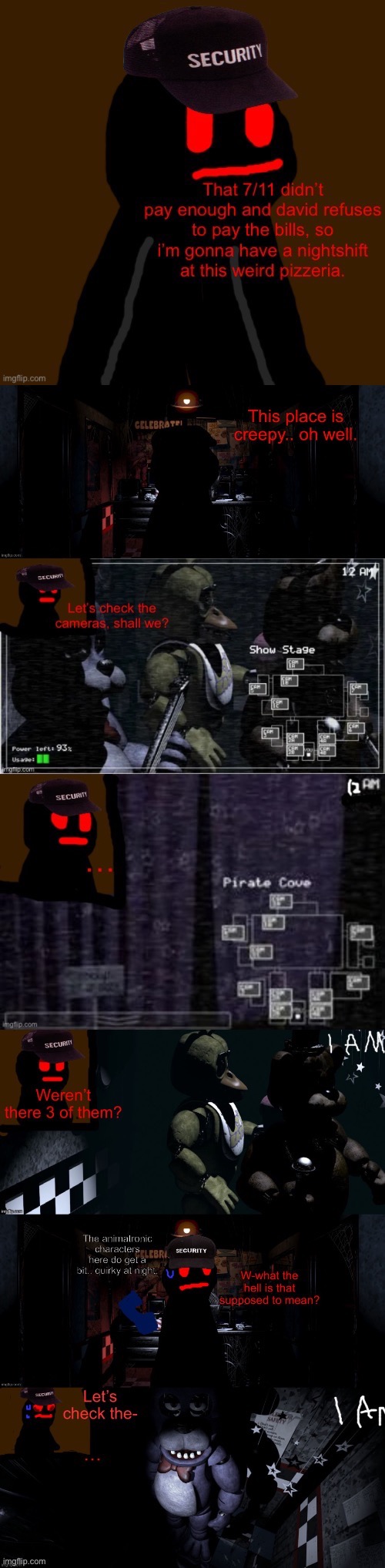 Funni man in five nigjt’s at freddy’s real | made w/ Imgflip meme maker