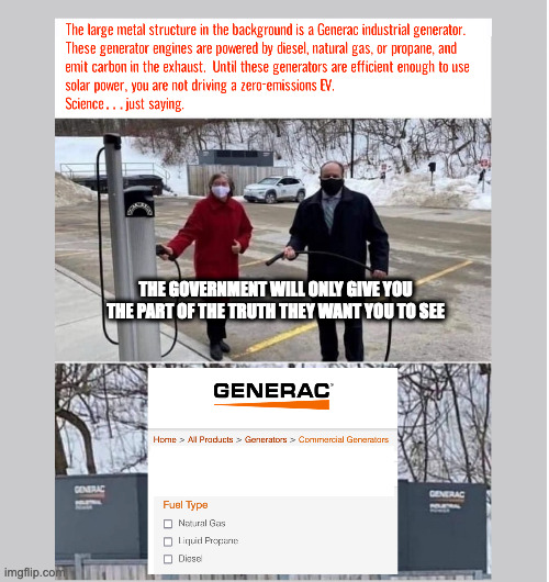 Follow The Science | THE GOVERNMENT WILL ONLY GIVE YOU THE PART OF THE TRUTH THEY WANT YOU TO SEE | image tagged in carbon footprint,government | made w/ Imgflip meme maker