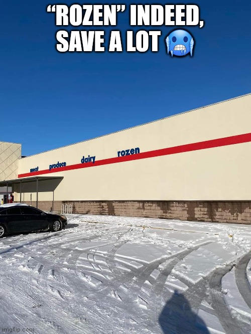 “ROZEN” INDEED, SAVE A LOT 🥶 | image tagged in cold | made w/ Imgflip meme maker
