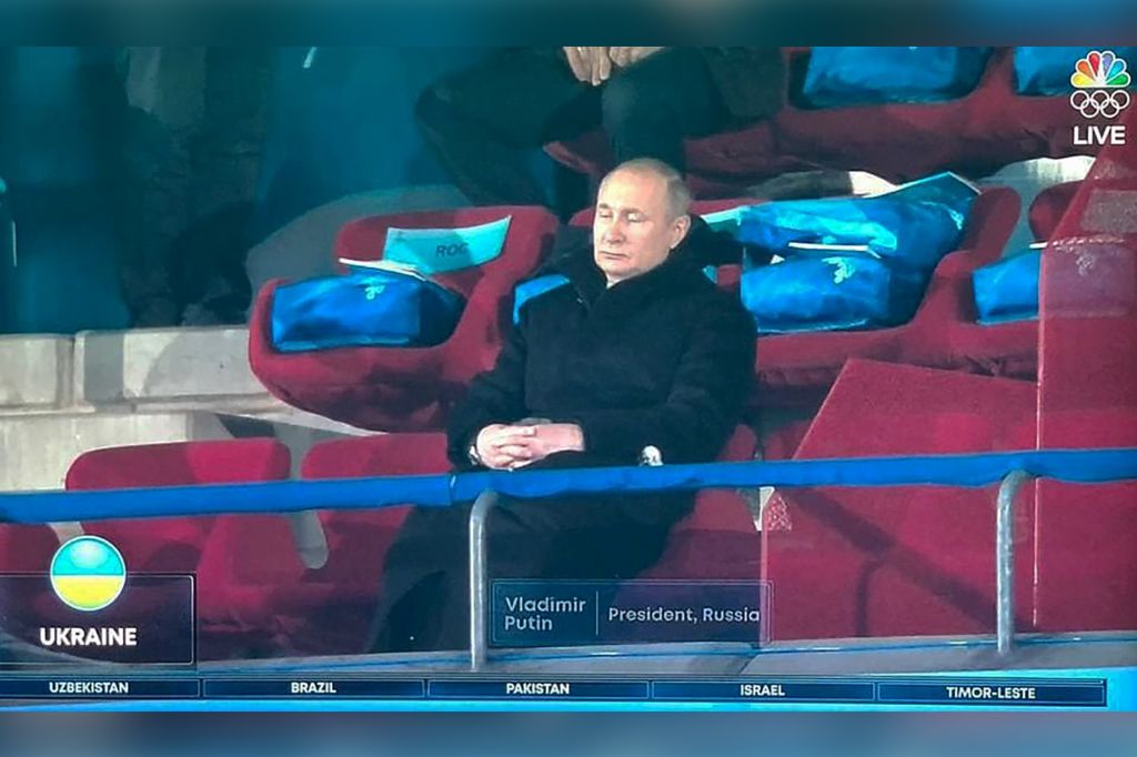 Putin no caring Blank Meme Template