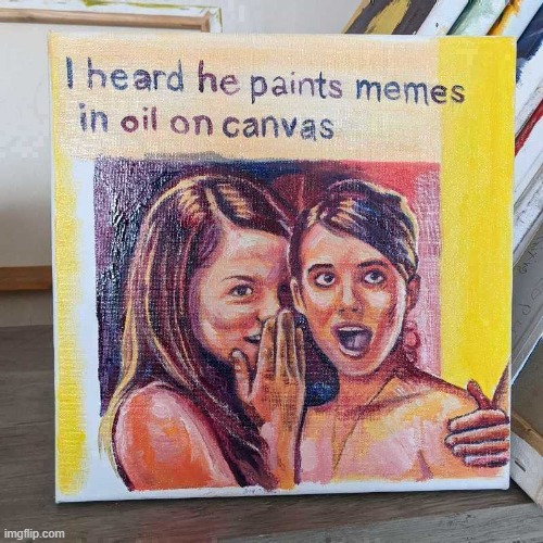 Not my art | made w/ Imgflip meme maker