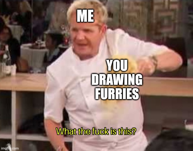 What the fuck is this | ME YOU DRAWING FURRIES | image tagged in what the fuck is this | made w/ Imgflip meme maker