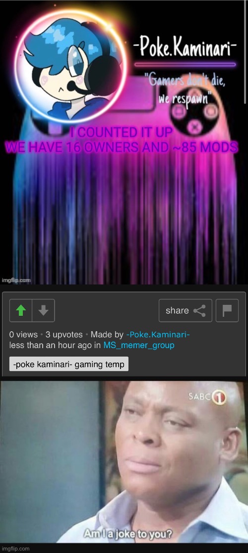 i counted it already like 2 days ago | image tagged in am i a joke to you | made w/ Imgflip meme maker