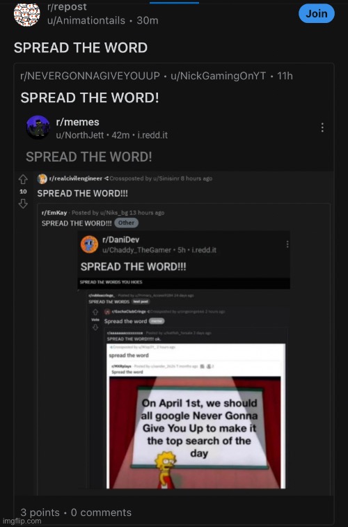 SPREAD THE WORD | made w/ Imgflip meme maker