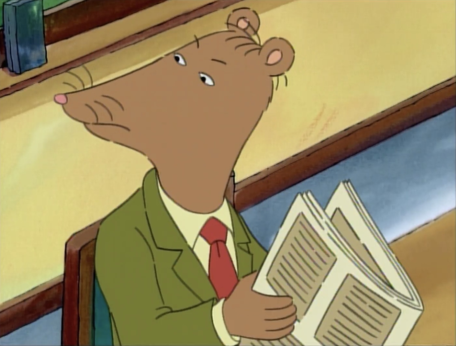 High Quality Ratburn angry Blank Meme Template