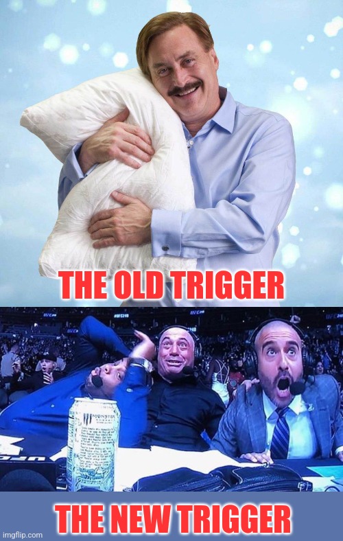 THE OLD TRIGGER THE NEW TRIGGER | made w/ Imgflip meme maker