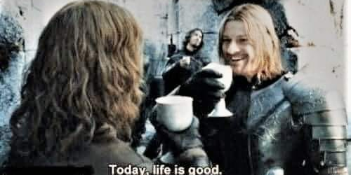 Lord of the rings today life is good Blank Meme Template