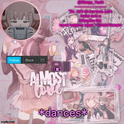 yachi's temp | <3; *dances* | image tagged in yachi's temp | made w/ Imgflip meme maker