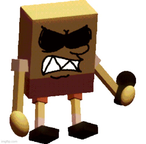 3D Spong | image tagged in 3d spong | made w/ Imgflip meme maker