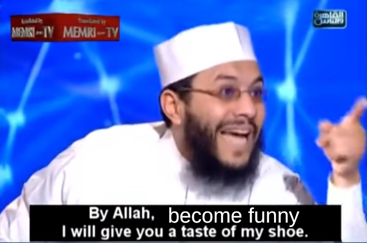 By Allah become funny Blank Meme Template