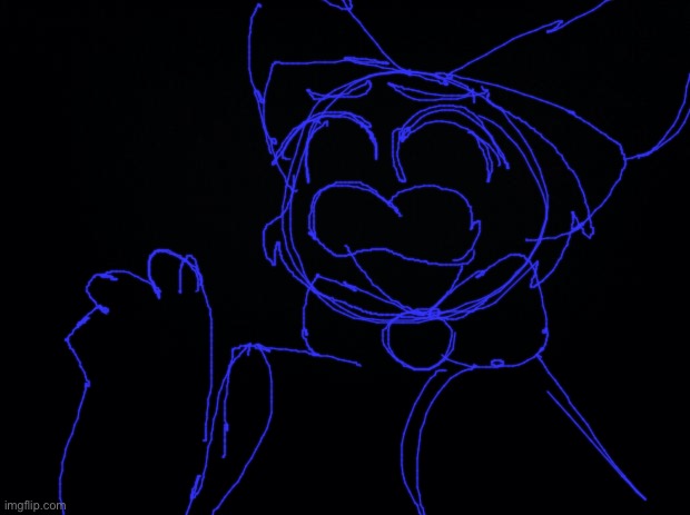 bawnnie | image tagged in black background | made w/ Imgflip meme maker