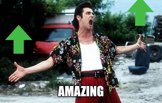Ace Ventura | AMAZING | image tagged in ace ventura | made w/ Imgflip meme maker