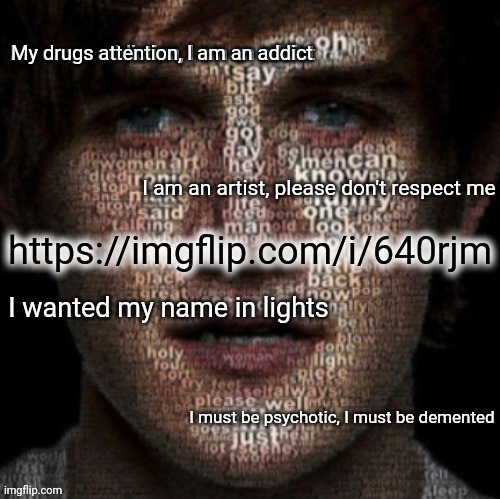 Bazooka's art is dead Bo Burnham temp | https://imgflip.com/i/640rjm | image tagged in bazooka's art is dead bo burnham temp | made w/ Imgflip meme maker