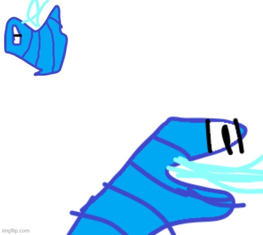 I redrew the unnamed fish thingy | made w/ Imgflip meme maker