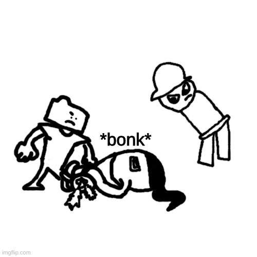 really bored | *bonk* | made w/ Imgflip meme maker