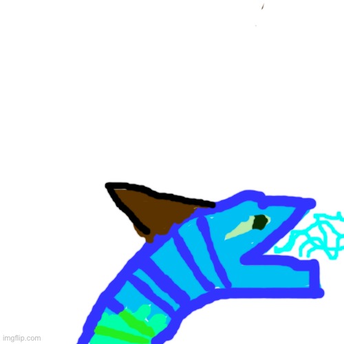 Unnamed fish creature remaster | image tagged in memes,blank transparent square | made w/ Imgflip meme maker