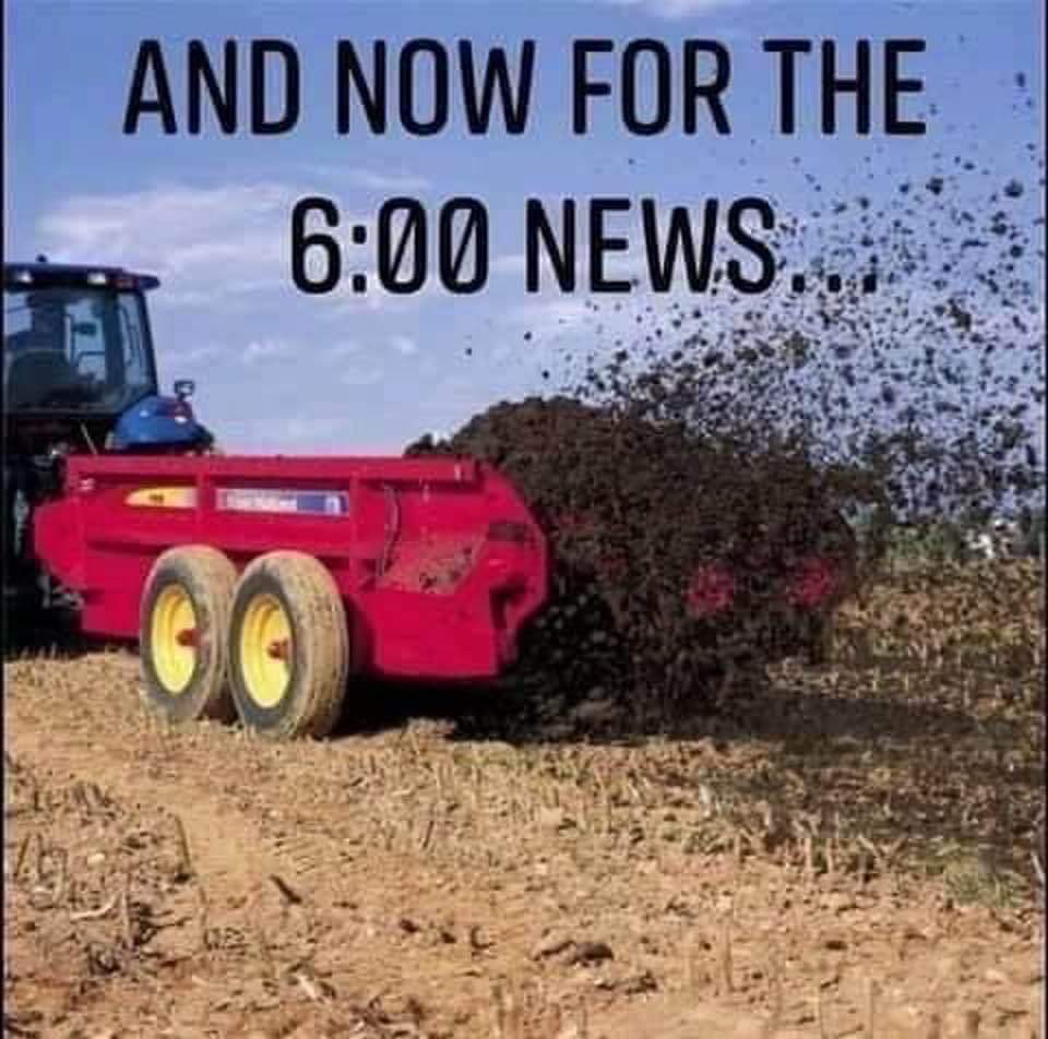 High Quality News Manure Spreader Blank Meme Template