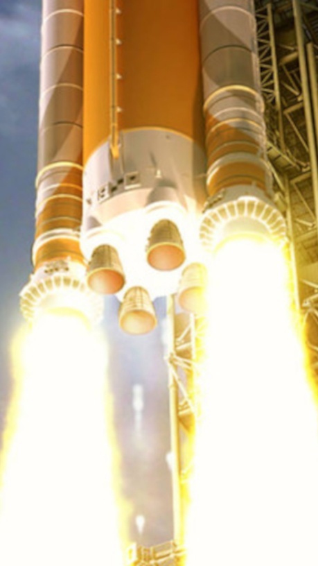 Twin Engine rocket from NASA Blank Meme Template