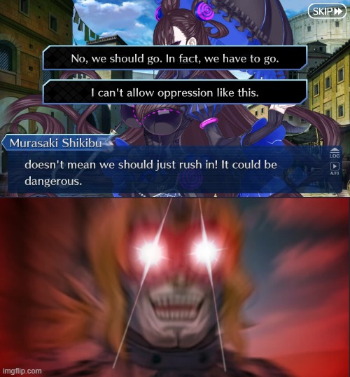 OPRESSION | image tagged in fate/grand order | made w/ Imgflip meme maker