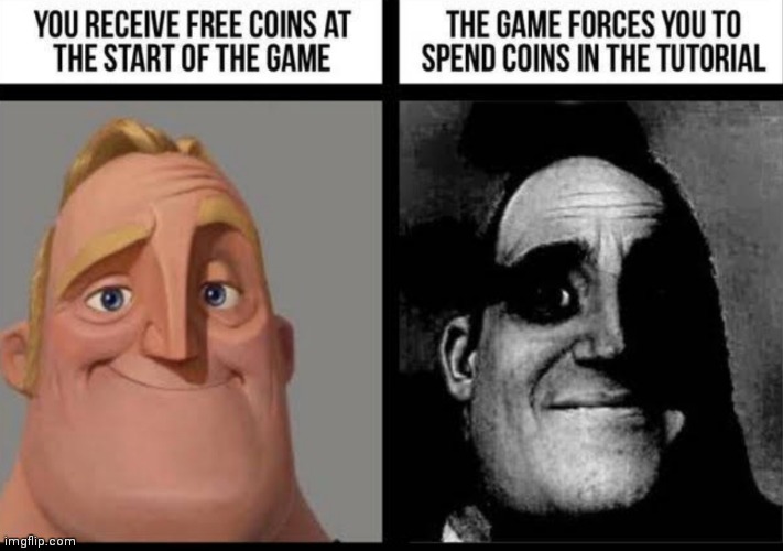 *Sighs* fine | image tagged in memes,tutorial,game,coin | made w/ Imgflip meme maker