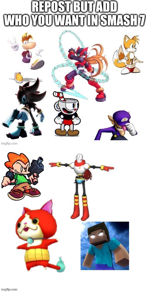 image tagged in fnf,friday night funkin,papyrus,waluigi,cuphead,super smash bros | made w/ Imgflip meme maker