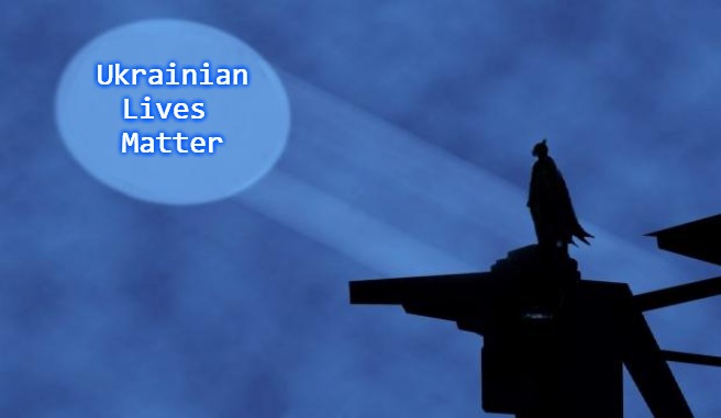 batman signal | Ukrainian
Lives 
Matter | image tagged in batman signal,ukrainian lives matter | made w/ Imgflip meme maker