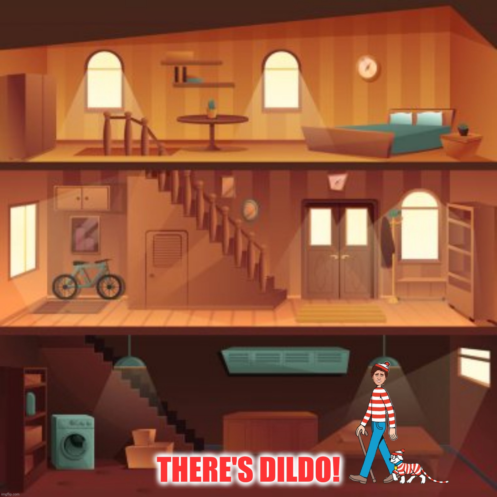 THERE'S DILDO! | made w/ Imgflip meme maker