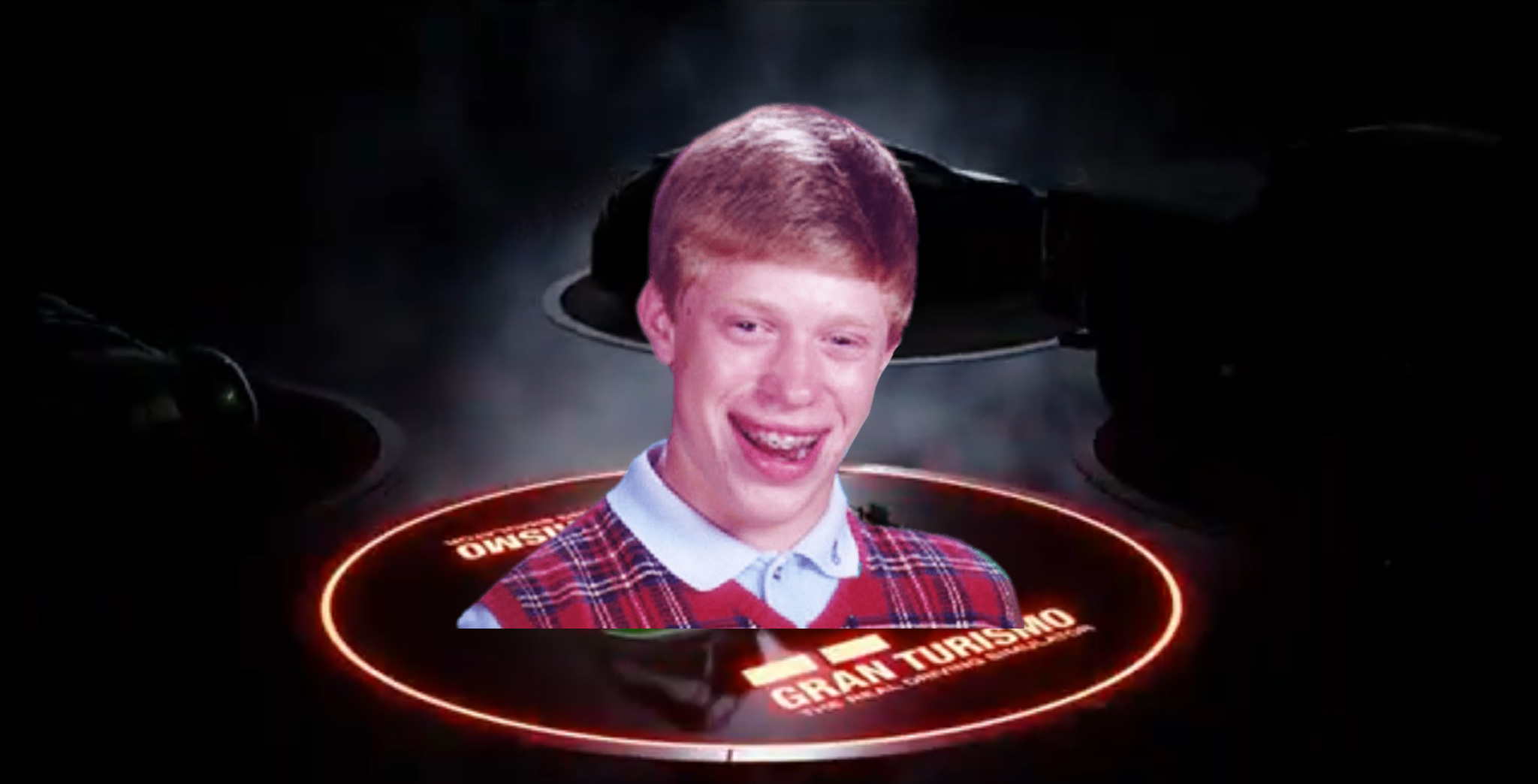 Bad Luck Brian GT Sport Circuit Experience Gift Blank Meme Template