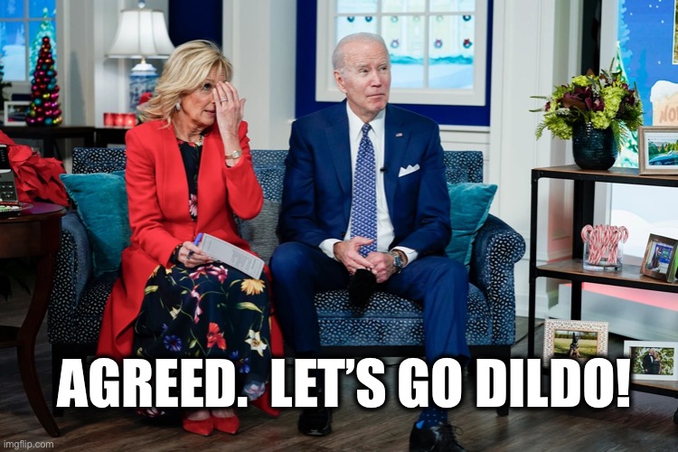 Brandon | AGREED.  LET’S GO DILDO! | image tagged in brandon | made w/ Imgflip meme maker
