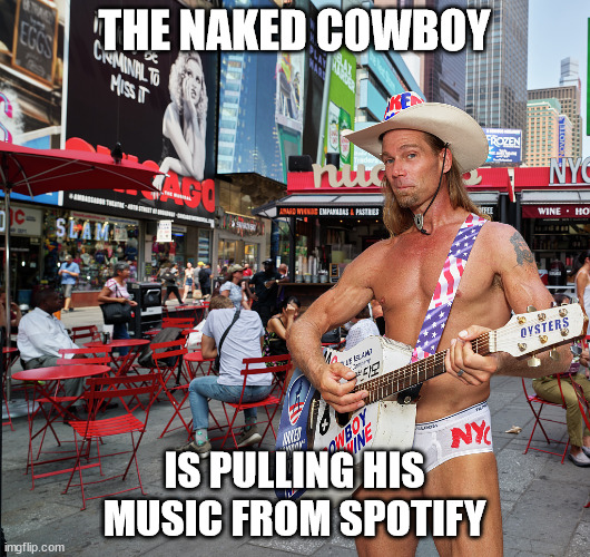 The Naked Cowboy Imgflip