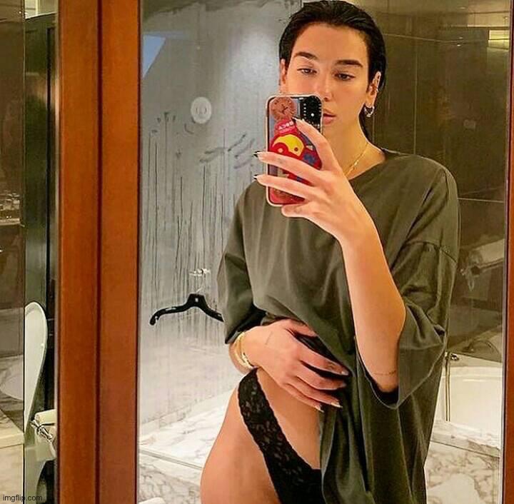 Dua Lipa selfie | image tagged in dua lipa selfie | made w/ Imgflip meme maker