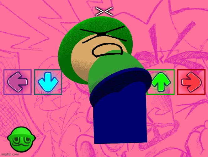 >< | made w/ Imgflip meme maker