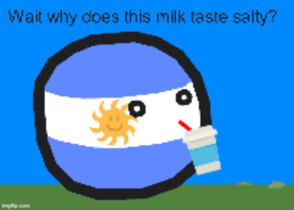 Why does it taste salty? | image tagged in why does it taste salty | made w/ Imgflip meme maker