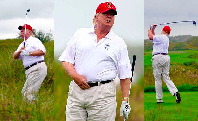 High Quality Fat Donald Donnie J Trump  girther, Blank Meme Template