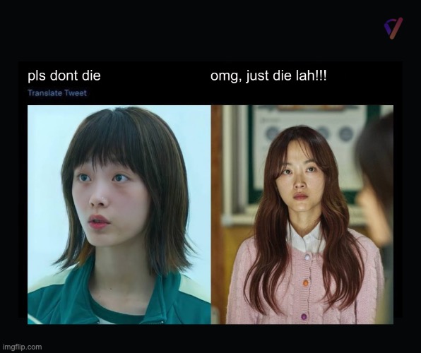 we loved her in squid game , but DAMN her character in All of us are dead was just asking a SLAP ?? | image tagged in lee na-yeon,sgmeme,venuerific,venuerificmeme,allofusaredead | made w/ Imgflip meme maker