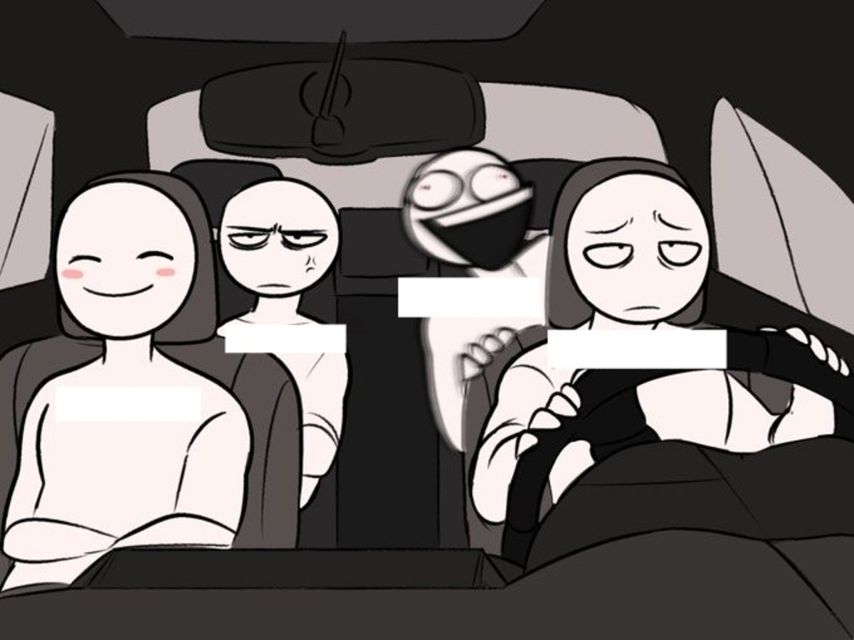 Car Ride To No Where In Particular Blank Meme Template
