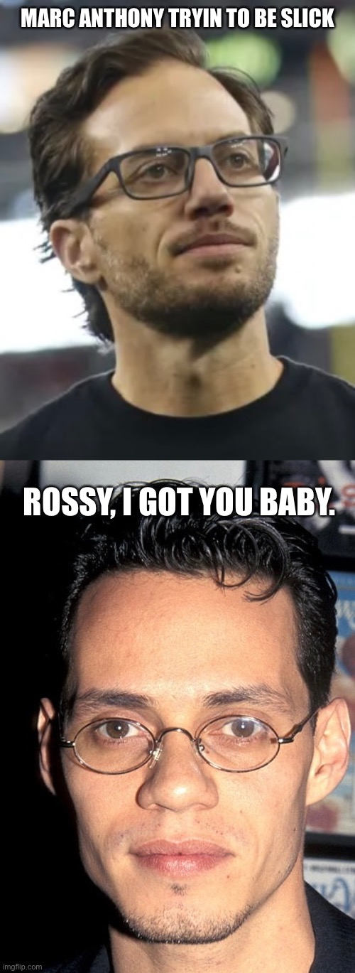 Marc Anthony and Mike McDaniel | MARC ANTHONY TRYIN TO BE SLICK; ROSSY, I GOT YOU BABY. | image tagged in nfl memes,miami dolphins | made w/ Imgflip meme maker