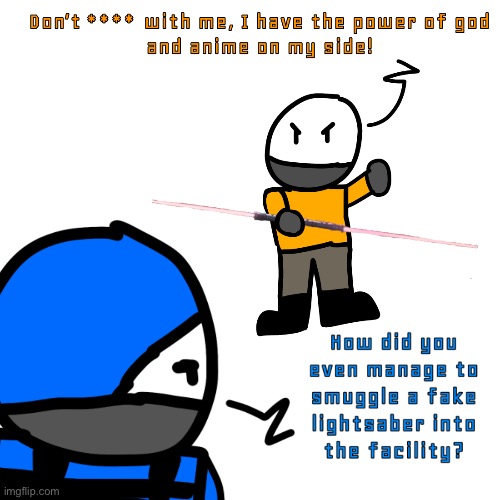 Old scp bullshit comic I made | made w/ Imgflip meme maker