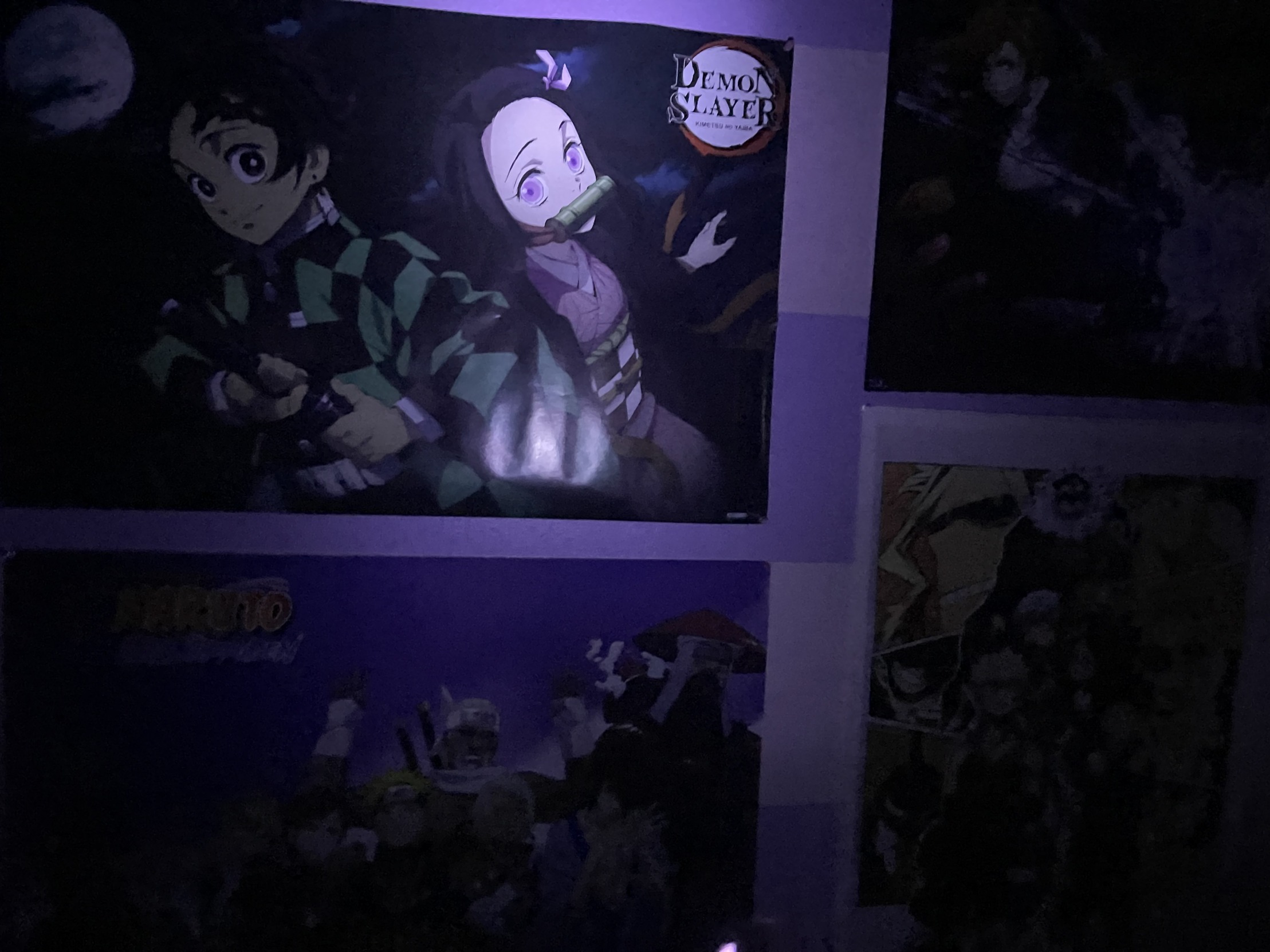 Anime Poster wall Blank Meme Template