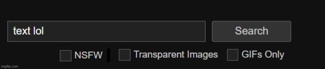 there should be an option where you could search for transparent images in the meme template page thingy | made w/ Imgflip meme maker