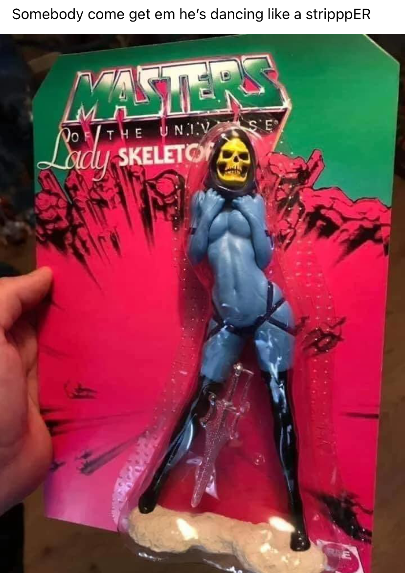 Lady Skeletor Blank Meme Template