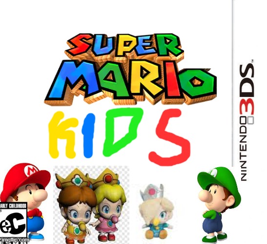 1st Kids Game i made! | image tagged in 3ds blank template | made w/ Imgflip meme maker