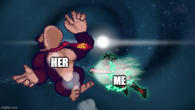 ssf2 | HER ME | image tagged in ssf2 | made w/ Imgflip meme maker